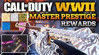 This Is What Chrome Camo Shouldve Been WW2 MASTER PRESTIGE REWARDS All Rewards ListShowcase [upl. by Imogen]