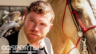 24 Hours With Canelo Álvarez On His Horse Ranch  GQ Sports [upl. by Hulbard]