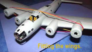 ACADEMY 172 B17 G Flying Fortress  A Building Review Pt1 [upl. by Eidnim]