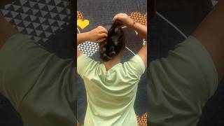 Simple and easy hairstyle easy hairstyle viralshort [upl. by Sadirah]