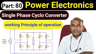 Single Phase Cyclo Converter in tamil [upl. by Arraek]