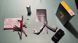 Victorinox Handyman vs Leatherman Wingman [upl. by Tterb]