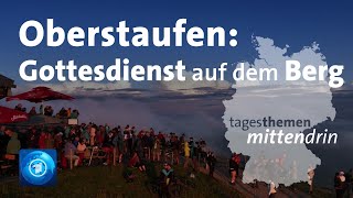 Oberstaufen Gottesdienst auf dem Berg  tagesthemen mittendrin [upl. by Ylle126]