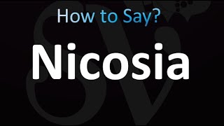 How to Pronounce Nicosia Cyprus [upl. by Natsyrk407]