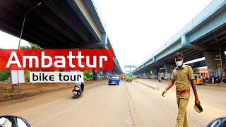 Is Chennai Normal Ambattur Industrial Estate  Chennai bike tours [upl. by Friedman]