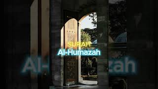 Surah AlHumazah peace of soul allahhuakbar muslims quran [upl. by Smiley400]