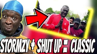 American Rapper Reacts To  STORMZY  SHUT UP Reaction [upl. by Nitsrek]