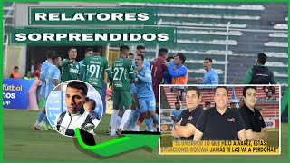 Relatores de fútbol enojados por el Fair Play aplicado por Gilbert Álvarez sin consultar con su DT [upl. by Herminia672]