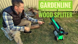 Aldi Gardenline Electric Log Splitter Aldi reviews [upl. by Leonie16]