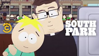 South Park  Priest Lures Butters Into White Van [upl. by Leese424]