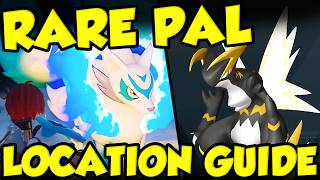 RARE PAL LOCATIONS BEST PALS TO CATCH IN PALWORLD [upl. by Margarita]