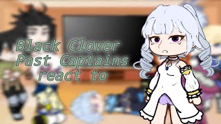 Past Captains react to Noelle  Pt3  Black Clover react to [upl. by Theall595]