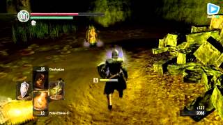 Gameplay Dark Souls exploration Hameau du Crépuscule voix de mes amis sur Steam [upl. by Euqenimod]