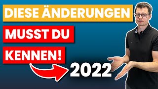 5 wichtige VersicherungsÄnderungen in 2022  Krankenversicherung Basisrente amp Co [upl. by Darby]