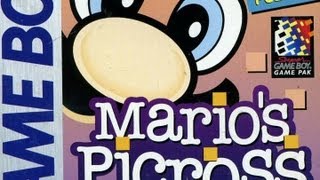 CGRundertow MARIOS PICROSS for Game Boy Video Game Review [upl. by Almena]