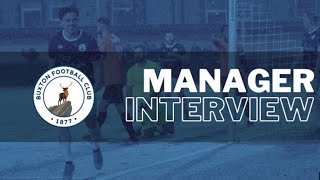 MANAGER INTERVIEW  Brackley Town H  270124 [upl. by Airamzul311]