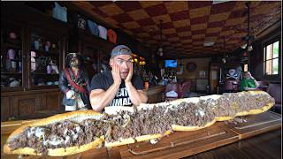 THE BIGGEST CHEESESTEAK CHALLENGE I HAVE EVER TRIED  Joel Hansen [upl. by Iek]