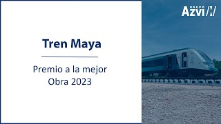 Tren Maya premio a la mejor obra 2023 [upl. by Fatma]