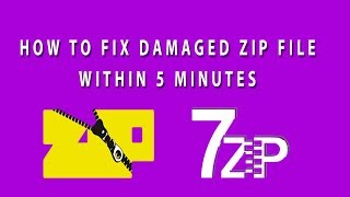 How to fix Corrupted or Damaged zip file I Repair Corrupted Archive ZIP or RAR file I Winrar [upl. by Felipa]