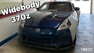 Installing a widebody kit on a 370 Z PART 1 [upl. by Peednas41]