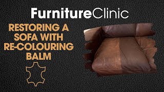 How to Restore A Sofa With ReColouring Balm [upl. by Volnay]