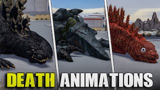 All Kaiju Death Animations in Kaiju Arisen 50 [upl. by Ennaeus660]