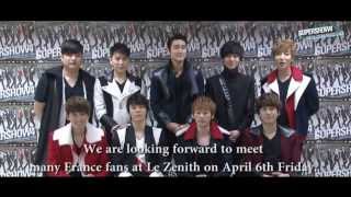 Super JuniorSUPER SHOW 4 in ParisPromotion Interview [upl. by Baler734]