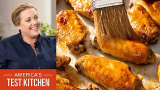 Crispy Oven Baked Chicken Wings Recipe  Baked Chicken Recipe [upl. by Naynek67]