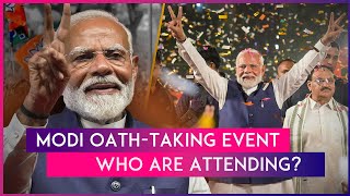 Modi Gets Congratulatory Messages From Over 75 World Leaders Who Will Attended OathTaking Event [upl. by Aivatnuhs]