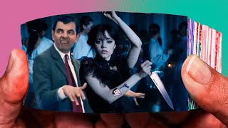 Wednesday dances with Mr Bean  Flipbook [upl. by Gehlbach248]