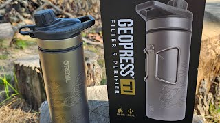 The new Grayl Geopress Titanium first look [upl. by Talya800]