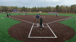 2024 MTSU commit Shortstop Zoe Milonopoulos 2 RBI HR vs JP Stevens 5424 [upl. by Durware]