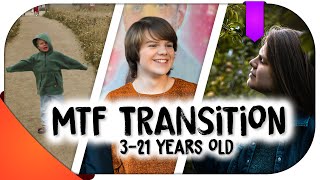 MtF Transition Timeline  3  21 Years Old  Hannah Phillips Real [upl. by Tini]