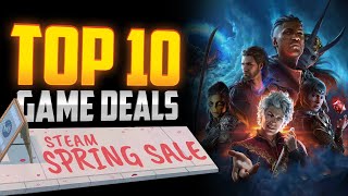 10 AWESOME Game Deals During The Steam Spring Sale  15 Honorable Mentions [upl. by Imoen]