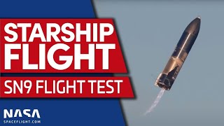 LIVE Starship SN9 Flight Test [upl. by Zosema]