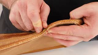 Satisfying ASMR Louis Vuitton Full Vachetta Replacement [upl. by Leonanie718]