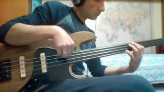 Timbuktu Fasso  Fatoumata Diawara fretless bass cover [upl. by Publia210]