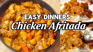 The Best Chicken Afritada RecipeFilipino and Southern Style food [upl. by Woolson]