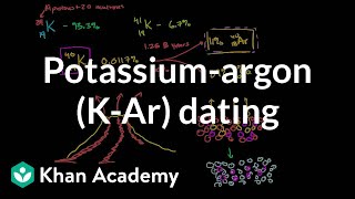 Potassiumargon KAr dating  Cosmology amp Astronomy  Khan Academy [upl. by Malvia]