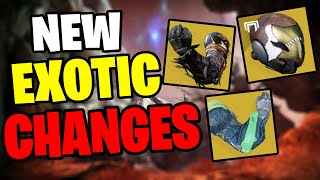 New Spicy Exotic Armor Reworks And Buffs Nighthawk Shard Of GalanorDestiny 2 Season Of The Witch [upl. by Finzer]