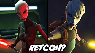 Did Lucasfilm Retcon the Asajj Ventress Death With her Appearance in the Bad Batch Season 3 Trailer [upl. by Ahsenet70]