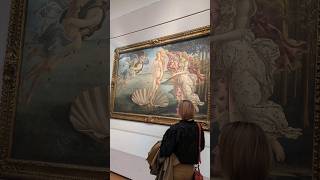 🇮🇹 Uffizi Museum Botticelli Florence Italy travel art painting uffizi love botticelli [upl. by Ilene218]