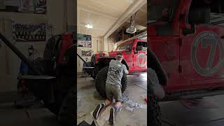 Fender liners installed easy Jeep Wrangler [upl. by Shutz]