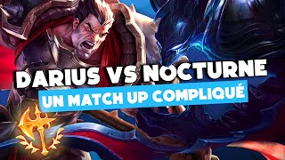 ADAM  Jouer Darius dans un matchup négatif  DARIUS vs NOCTURNE  soloQ Challenger  119 [upl. by Weiler]