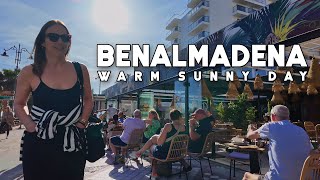 Benalmadena Spain Warm Sunny Day March 2024 Update Costa del Sol  Málaga 4K [upl. by Wiener236]