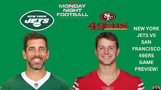 New York Jets VS San Francisco 49ers game preview [upl. by Nosloc]