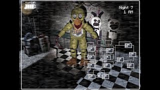 FNAF 2 in REAL TIME WITHERED CHICA voice lines SFM Animation fanmade [upl. by Hsenid10]