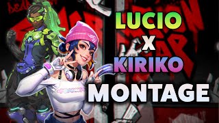 Kiriko x Lucio Montage D  Overwatch 2 [upl. by Crescentia268]