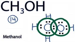 How to Draw the Lewis Structure for CH3OH Methanol [upl. by Kiernan120]