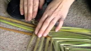 Wahakura weaving step by step part one [upl. by Ttehc]